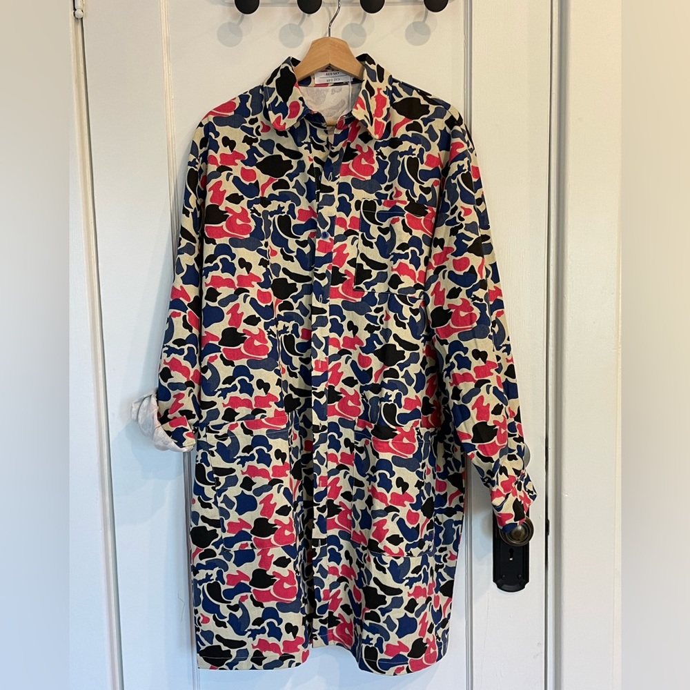 Red Sky Shirt Jacket. Like new condition,worn only once since purchased .